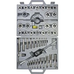 TOOLCRAFT TO-7199877 KIT Maschi E Filiere 45 Parti HSS Metrica M6, M8, M10, M12, M14, M16, M18, M20, M22, M24 9 TOOLCRAFT TO-7199877 KIT Maschi E Filiere 45 Parti HSS Metrica M6, M8, M10, M12, M14, M16, M18, M20, M22, M24 -Negozio al dettaglio Ks Tools || No name || Beta 65606438 5