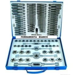 MASCHI E FILIERE 110 Pz - Da M2 A M18 - Passo Metrico In Valigetta