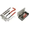 M6 - KIT SET HELICOIL RIPRISTINA RIPARAZIONE RIPARA FILETTI ROVINATI - ELICOIDI