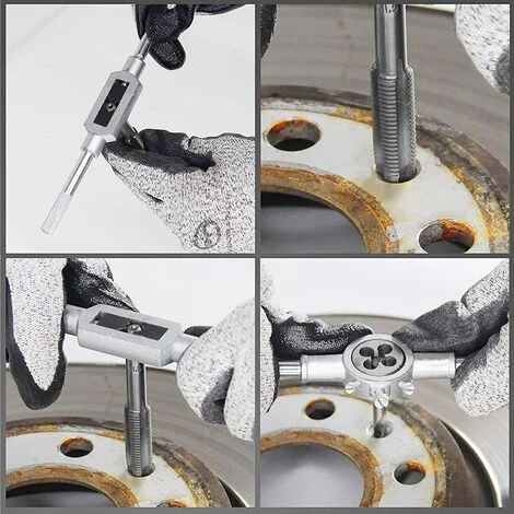 Filiera Maschi Femmine 40 Pezzi Filiera Maschi Femmine 40 Pezzi Per Filettature Con Valigetta Plastica Tungsteno 2 Filiera Maschi Femmine 40 Pezzi Filiera Maschi Femmine 40 Pezzi Per Filettature Con Valigetta Plastica Tungsteno - immagine 2