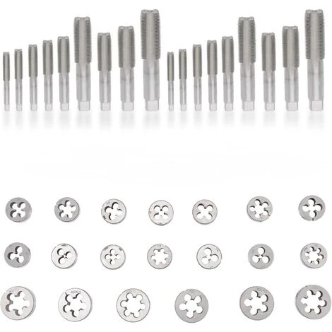 Filiera Maschi Femmine 40 Pezzi Filiera Maschi Femmine 40 Pezzi Per Filettature Con Valigetta Plastica Tungsteno 3 Filiera Maschi Femmine 40 Pezzi Filiera Maschi Femmine 40 Pezzi Per Filettature Con Valigetta Plastica Tungsteno - immagine 3