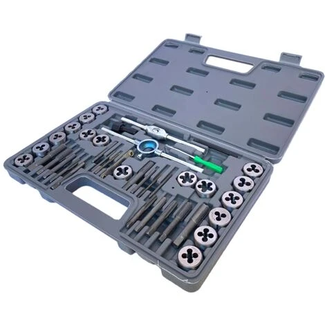 Filiera Maschi Femmine 40 Pezzi Filiera Maschi Femmine 40 Pezzi Per Filettature Con Valigetta Plastica Tungsteno 4 Filiera Maschi Femmine 40 Pezzi Filiera Maschi Femmine 40 Pezzi Per Filettature Con Valigetta Plastica Tungsteno - immagine 4