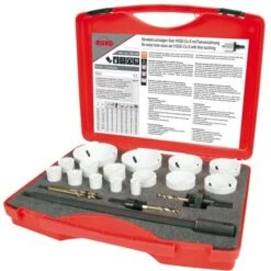 Ruko Set Di Sega A Frolla Bi-Metall HSSCO8. Bianco. HSS Premium