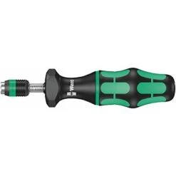 Wera 7445 Kraftform Giraviti Dinamometrici Regolabili Con Porta-inserti Rapidaptor, 1/4 Pollice, 2,5-11,5 In. Lbs.