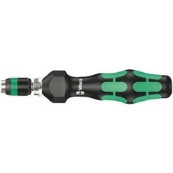Wera 7441 Kraftform Giraviti Dinamometrici Regolabili Con Porta-inserti Rapidaptor, 1/4 Pollice, 1,2-3,0 Nm