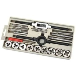 KIT Maschi E Filiere 21 Parti C.K T4032 Metrica M3, M4, M5, M6, M8, M10, M12