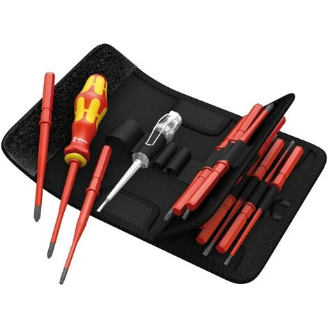 Wera 05003484001 VDE Kit Di Punte Intercambiabili Per Giraviti 16 Parti Taglio, Croce Phillips, Croce Pozidriv, TORX In 1 Wera 05003484001 VDE Kit Di Punte Intercambiabili Per Giraviti 16 Parti Taglio, Croce Phillips, Croce Pozidriv, TORX In