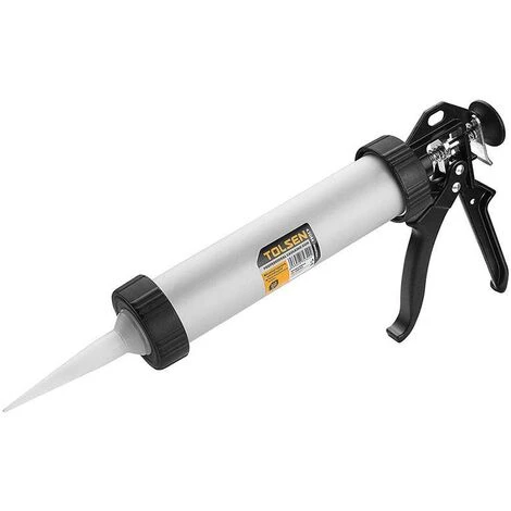 PISTOLA PER SILICONE IN ALLUMINIO 225MM TOLSEN 1 PISTOLA PER SILICONE IN ALLUMINIO 225MM TOLSEN