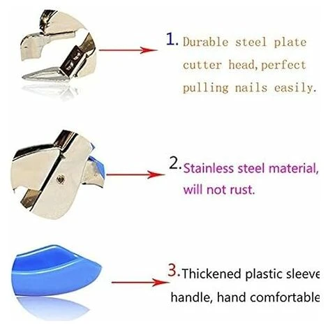Estrattore Di Graffette - Estrattore Di Graffette Durevole Mini Estrattore Di Chiodi In Metallo Pinzatrice Per Rilegatura Portatile Professionale 5 Estrattore Di Graffette - Estrattore Di Graffette Durevole Mini Estrattore Di Chiodi In Metallo Pinzatrice Per Rilegatura Portatile Professionale - immagine 5