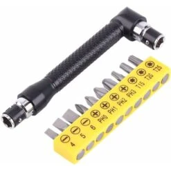 10 Pcs Cacciavite A Forma Di L Manico Di Estensione Doppia Testa Esagonale Cacciavite A Esagono Incassato Cacciavite Torx Piatto Kit Strumento Mano