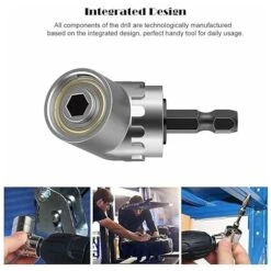 Punta Per Cacciavite Elettrico Ad Angolo Retto In Acciaio Ad Angolo Retto 105° Con Punta Esagonale Da 1/4 Di Guida -Negozio al dettaglio Ks Tools || No name || Beta 71380229 4