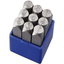 SET PUNZONI MICRO STRESS NUMERI 6 MM X MARCATURA