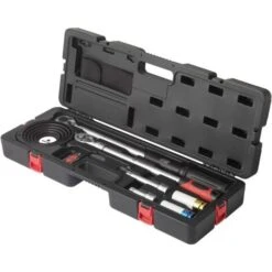 TOOLCRAFT TO-7677363 Set Di Chiavi Dinamometriche Professionali Con Cricchetto Telescopico Reversibile 1/2 (12.5 Mm) 40