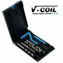KIT SET HELICOIL RIPRISTINA RIPARAZIONE FILETTI ROVINATI FERMEC V-COIL M 7 X 1