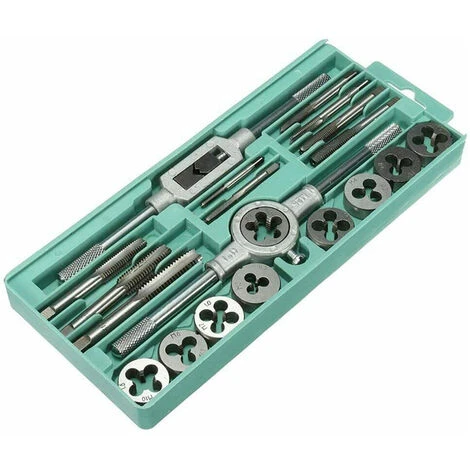 Set Di Utensili Con 20 Pezzi Maschi Per Filettatura Metrica In Acciaio Inox 1 Set Di Utensili Con 20 Pezzi Maschi Per Filettatura Metrica In Acciaio Inox