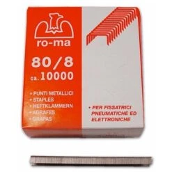 Punti 12 Mm Per Fissatrice Pneumatica Mk80 Mek80 E Rapid PS12-80 10000 Pz