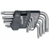 Chiavi Torx Maschio In Serie 9 Pz (T10 - T 50 Con Foro) In Astuccio Maurer Plus
