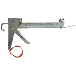 Pistola Per Silicone Professionale Cromata