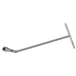 Chiave A T Snodata Per Candele 21 Mm VALEX 1461692 - Snodo Cardanico - Finitura Satinata, Misura21 Mm