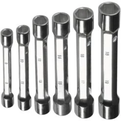 Valex Chiavi A Tubo Doppie Pesanti, Set Di 6 Pezzi