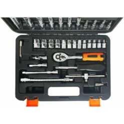 Chiavi Bussola Cricchetto 53 Pz Attacco 1/4'' Reversibile Chrome Vanadium -Negozio al dettaglio Ks Tools || No name || Beta 7905896 3