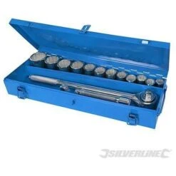 Set Di Inserti Per Chiavi A Bussola Da 3/4 Cricchetto Meccanica Silverline 15 Pz