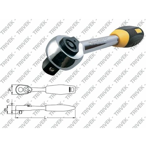 Cricchetto Microdentato 3/8 STANLEY 1 Cricchetto Microdentato 3/8 STANLEY
