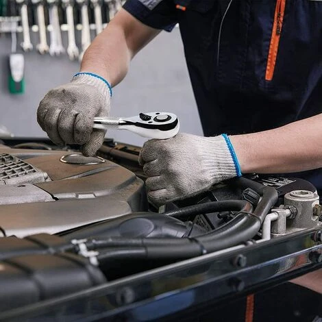 MINI CHIAVE A CRICCHETTO DA 1/4 REVERSIBILE IN ACCIAIO CHROME VANADIUM 07372 5 MINI CHIAVE A CRICCHETTO DA 1/4 REVERSIBILE IN ACCIAIO CHROME VANADIUM 07372 - immagine 5