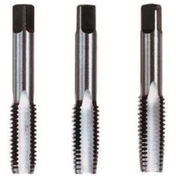 Maschi A Mano Passo Grosso Acciaio Legato Set 3 Pz Mm.16x2