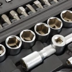 AREBOS Set Di Chiavi A Bussola Cassetta Degli Attrezzi Per Auto 108 Pezzi 7 AREBOS Set Di Chiavi A Bussola Cassetta Degli Attrezzi Per Auto 108 Pezzi -Negozio al dettaglio Ks Tools || No name || Beta 8449353 3