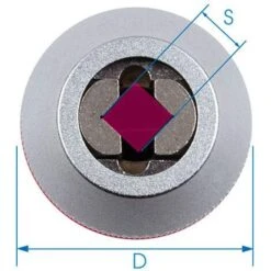 King Tony - Portautensili A Cricchetto Per Maschi Da 1/2 D. 38,5 Mm - 6-12 Mm - M5 A M12 -Negozio al dettaglio Ks Tools || No name || Beta 86618842 3