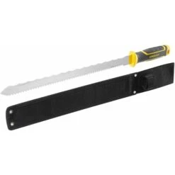 STANLEY FATMAX Coltello Isolamento Custodia 350 Mm - Lama In Acciaio Inox - Maniglia Bi Material - Custodia Per Una Maggiore Sicurezza - Dentatura Seghettata Per Materiali Più Morbidi FMHT10327-1 -Negozio al dettaglio Ks Tools || No name || Beta 86645512 3