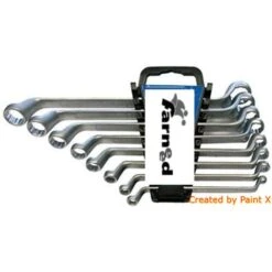 SET 8 CHIAVI INGLESI A STELLA POLIGONALI DOPPIA 6x22mm