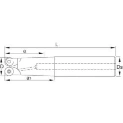 GARANT - Frese A Copiare 0° Negativo Codolo Cilindrico