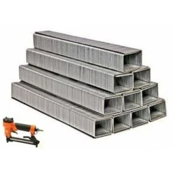 GRAFFETTE PUNTI METALLICI 5000 PZ PER GRAFFETTATRICI PNEUMATICHE 10 Mm