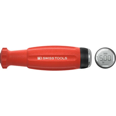 PB SWISS TOOLS - Giravite Dinamometrico Con Display Digitale, Attacco Per Lame Intercambiabili 1 PB SWISS TOOLS - Giravite Dinamometrico Con Display Digitale, Attacco Per Lame Intercambiabili
