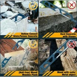 Lama Per Sega In Metallo Duro Per Il Taglio Di Legno, Cemento E Mattoni Lame Per Sega Universale Per Sega Universale Da 455 Mm -Negozio al dettaglio Ks Tools || No name || Beta 92034826 3