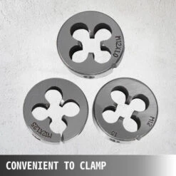 VEVOR Set Maschi E Filiere 110 Pezzi Filettatura E Maschiatura In Acciaio Al Tungsteno M2-M18 Maschi E Filiere M2-M18 Con Custodia Portatile -Negozio al dettaglio Ks Tools || No name || Beta 92209226 4