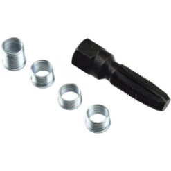 RIPARAZIONE FILETTATURA CANDELE RETTIFICA CANDELE KIT 5pz G02791