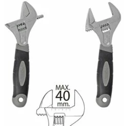 Wolfpack Chiave Regolabile Ad Apertura Larga Da 40 Mm. Misura 8