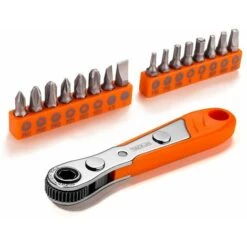 Tacklife Mini Cacciavite A Cricchetto Da 17 Pezzi Con Attacco Da 1/4" - HRSB1A
