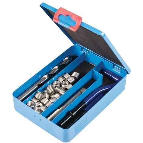 Silverline Kit Di Riparazione Filettettatura Helicoil M10 X 1,5 Mm 1 Silverline Kit Di Riparazione Filettettatura Helicoil M10 X 1,5 Mm