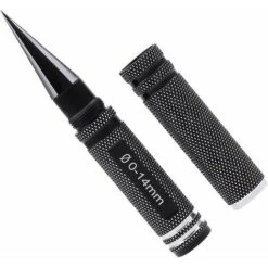 0-14mm Lega Di Alluminio Espansione Perforatrice Apertura Strumenti Alesanti Con Manicotto Protettivo Per Connettore Carrozzeria Camion RC, Nero