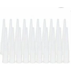 20 Pezzi Punte Per Cartuccia Punte In Silicone Punte Di Ricambio In Silicone Punte Per Cartuccia Punte Per Cartuccia