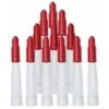 Set Di 24 Copri Ugelli Per Sigillante, Include 12 Confezioni Di Ugelli Per Sigillante Bianco E 12 Confezioni Di Copri Ugelli Per Sigillante Rosso, Plastica