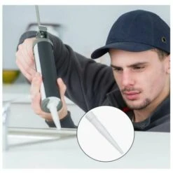 Set Di 24 Copri Ugelli Per Sigillante, Include 12 Confezioni Di Ugelli Per Sigillante Bianco E 12 Confezioni Di Copri Ugelli Per Sigillante Rosso, Plastica -Negozio al dettaglio Ks Tools || No name || Beta 98126842 3