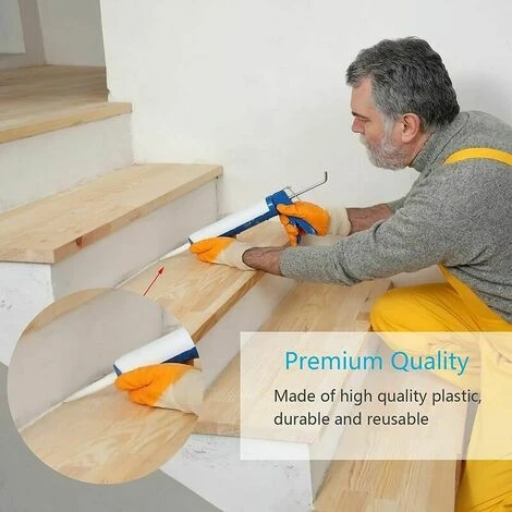 40pcs Ugello Punta Cartuccia Di Pistola In Silicone Punte In Silicone Ugelli Di Ricambio Per Sigillante Adesivo In Silicone Con Raschietto In Plastica Per La Sostituzione Dell'Estensione Del Calafatag 2 40pcs Ugello Punta Cartuccia Di Pistola In Silicone Punte In Silicone Ugelli Di Ricambio Per Sigillante Adesivo In Silicone Con Raschietto In Plastica Per La Sostituzione Dell'Estensione Del Calafatag - immagine 2