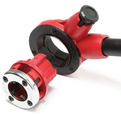 Filiera Manuale A Cricco, Set 9 Pezzi Per Filettatura Tubi Idraulici, Filettatrice 5 Filiera Manuale A Cricco, Set 9 Pezzi Per Filettatura Tubi Idraulici, Filettatrice - immagine 5