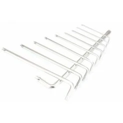 Kit 10pz Chiave Brugola Con Foro Centrale Chiave Brugola Stella Sei Punte CR-V