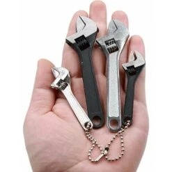 Chiave Inglese Piccola Per Strumento Vogueing 2,5 Pollici Chiave Regolabile Da 68 Mm Mini Chiave A Ganascia Antiscivolo Per Riparazione E Manutenzione Nero -Negozio al dettaglio Ks Tools || No name || Beta 99783598 5